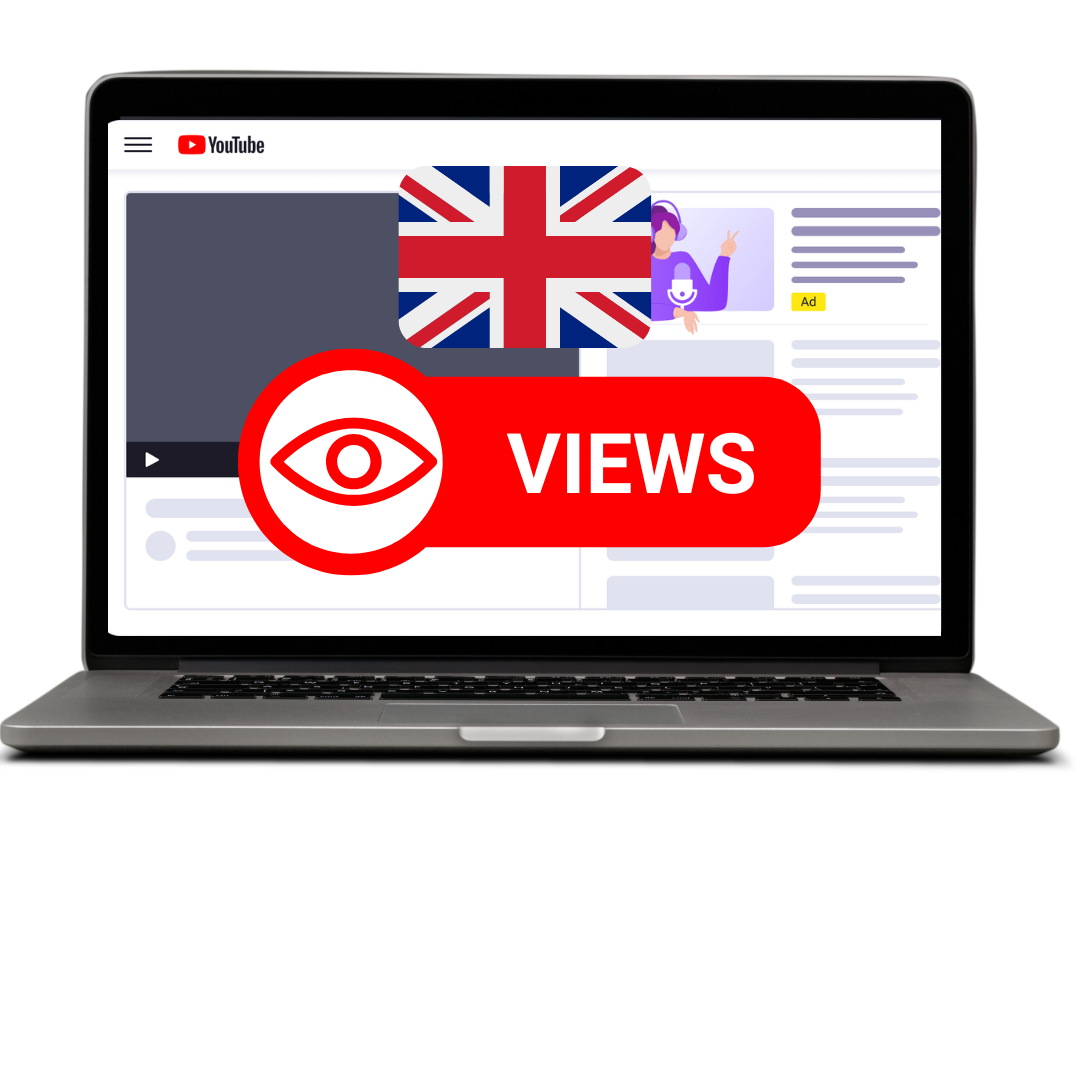 YouTube播放量英國